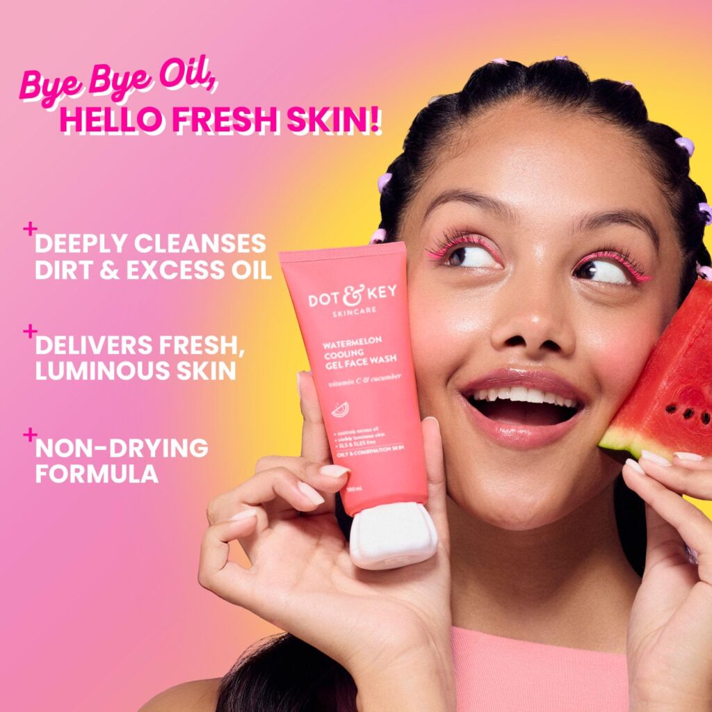 Dot & Key Watermelon Cooling Gel Face Wash