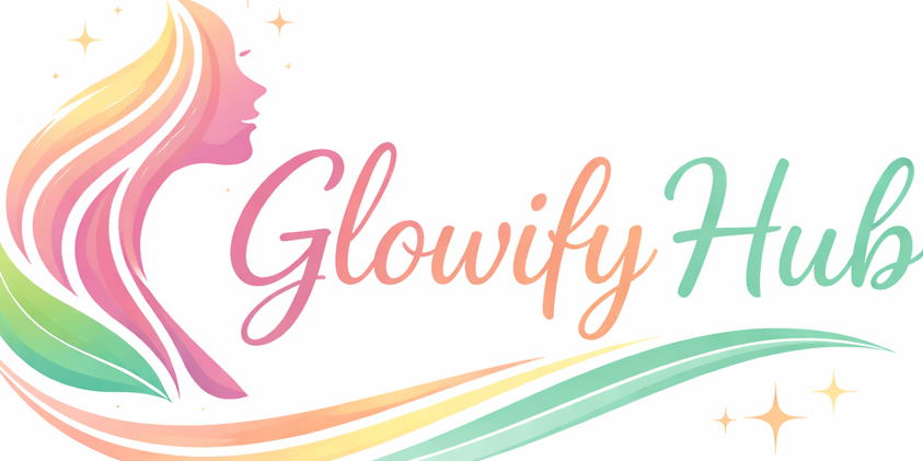 GlowifyHub logo with vibrant colours