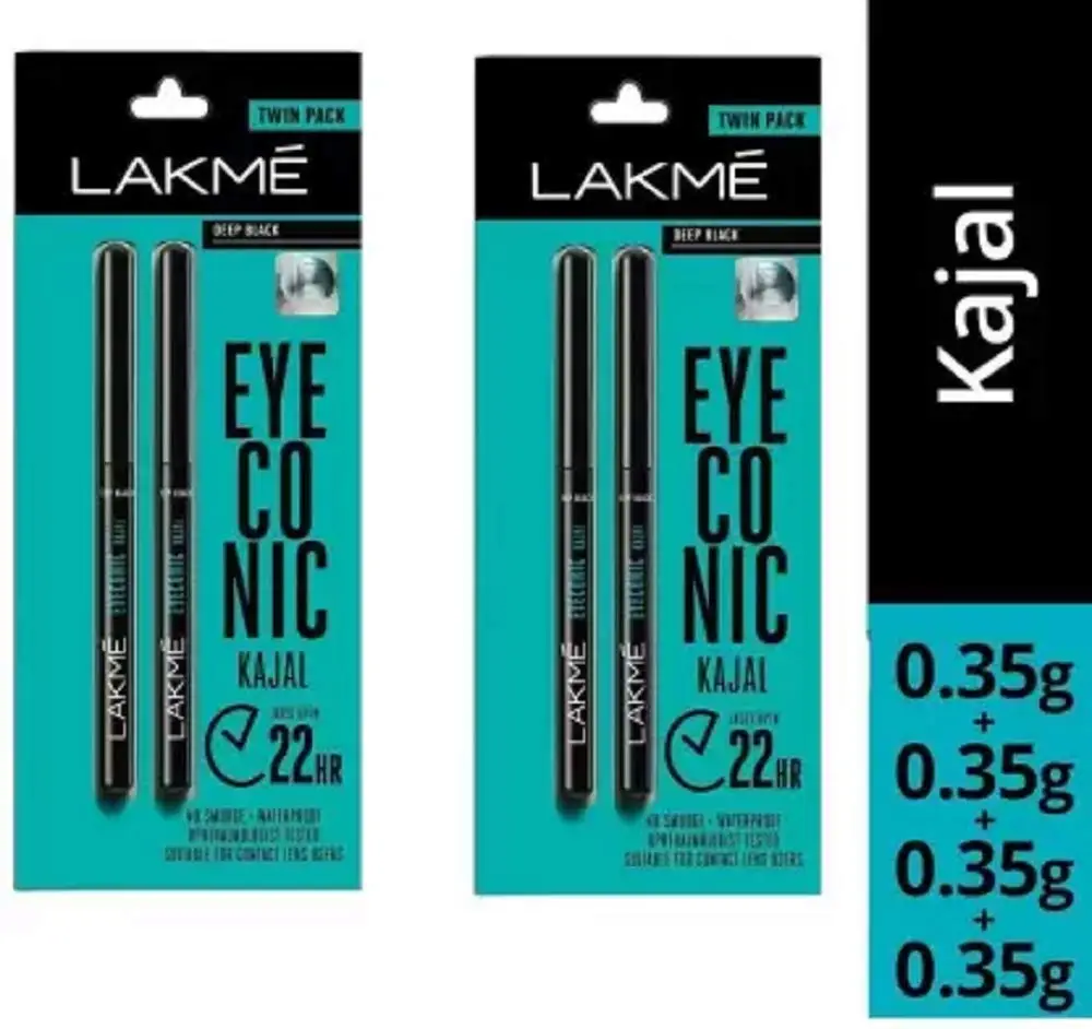 LAKMÉ Eyeconic Kajal Twin Pack