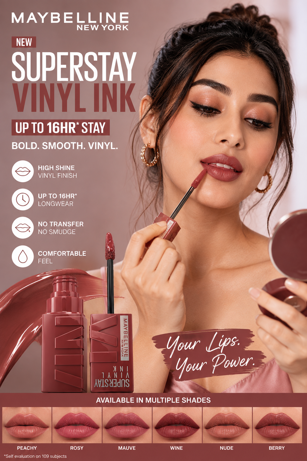 Maybelline SuperStay Vinyl Ink Liquid Lipstick Review
