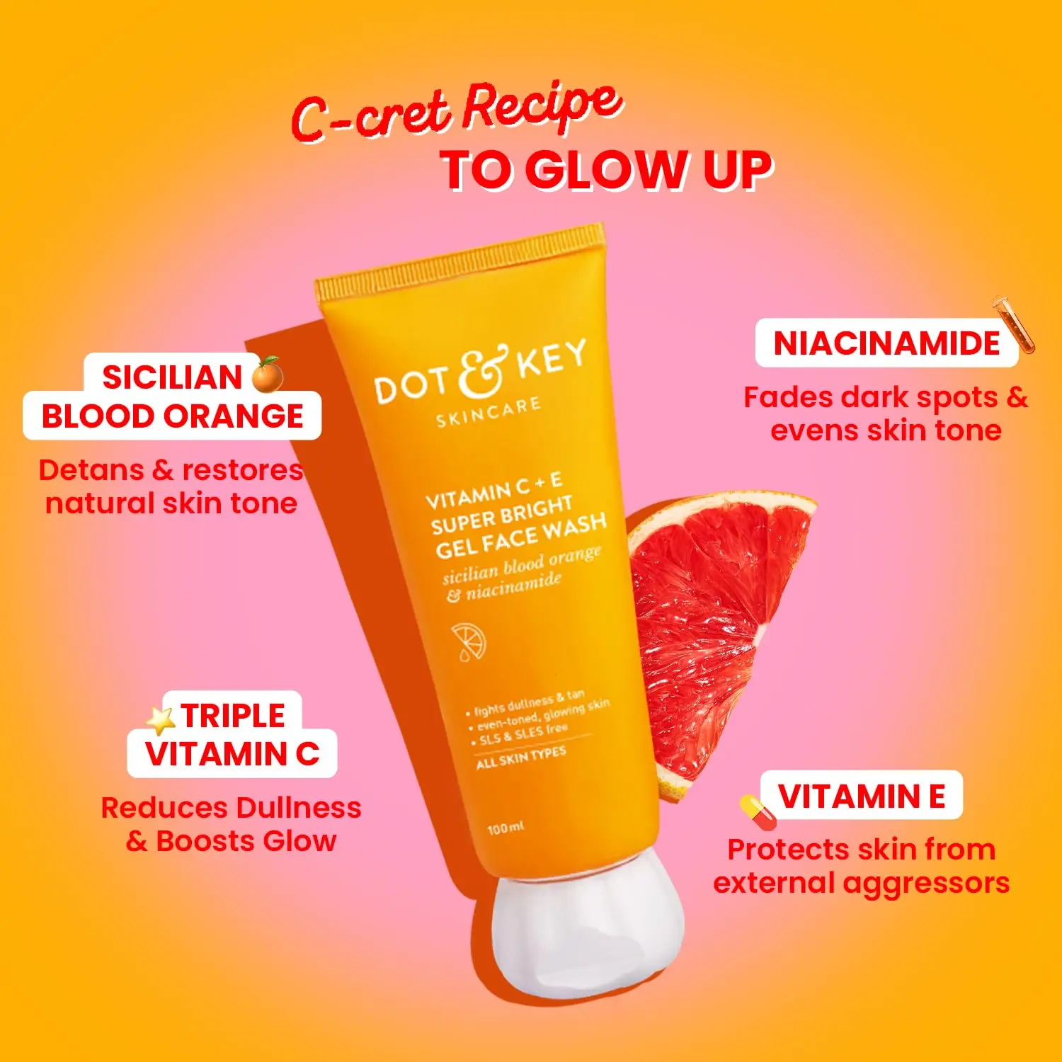 Dot & Key Vitamin C Face Wash Review