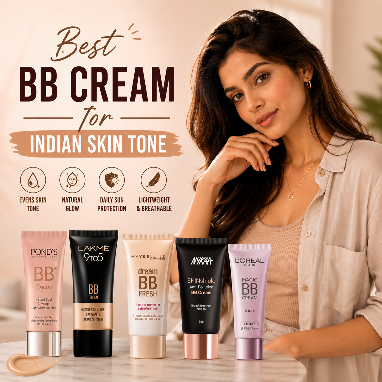 Best BB Cream for Indian Skin Tone