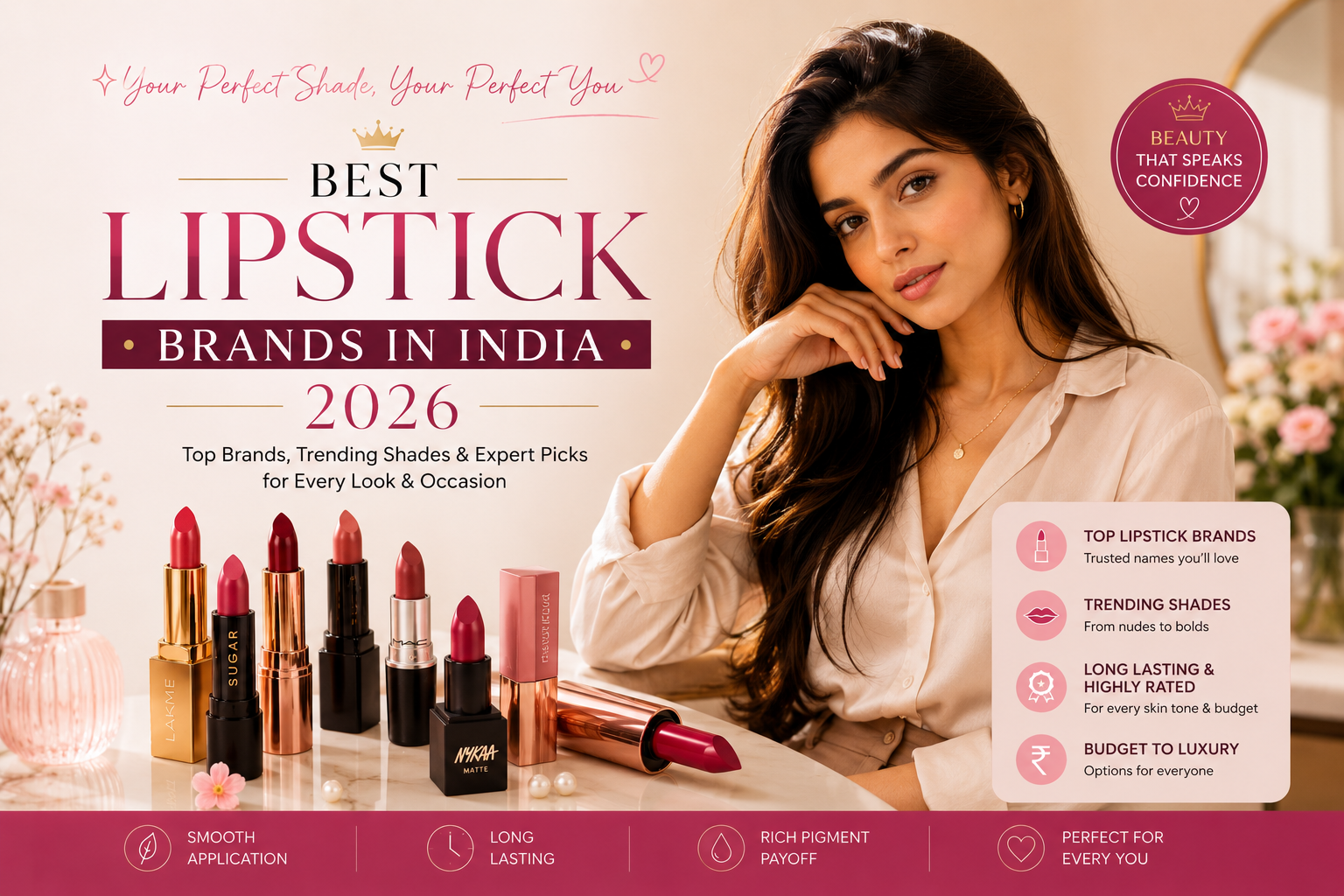 Best Lipstick Brands in India 2026