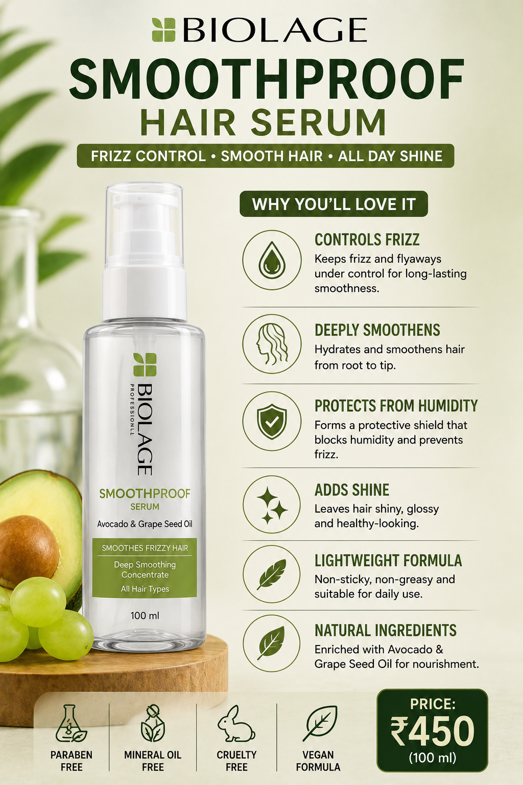 Biolage Smoothproof Hair Serum