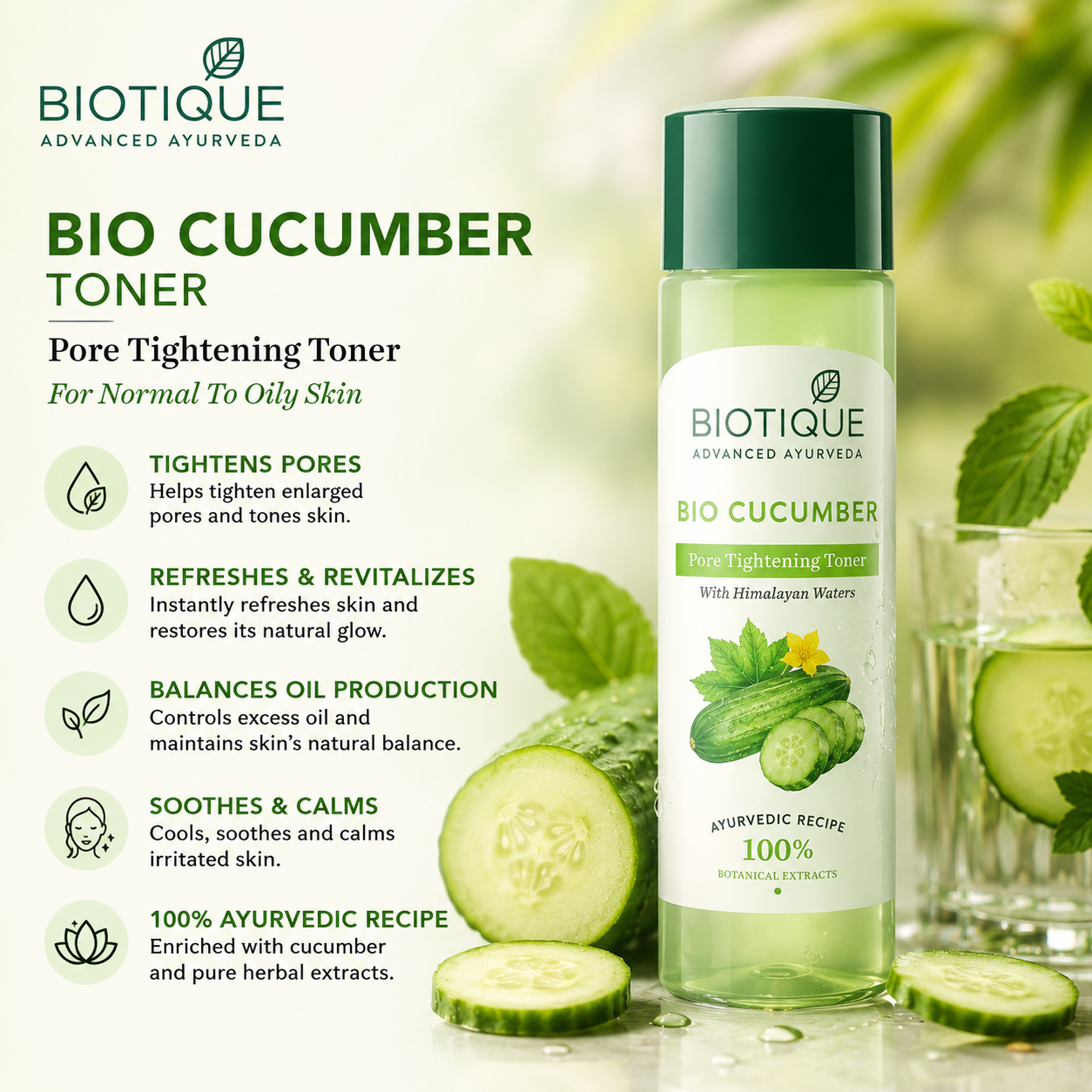 Biotique Bio Cucumber Toner