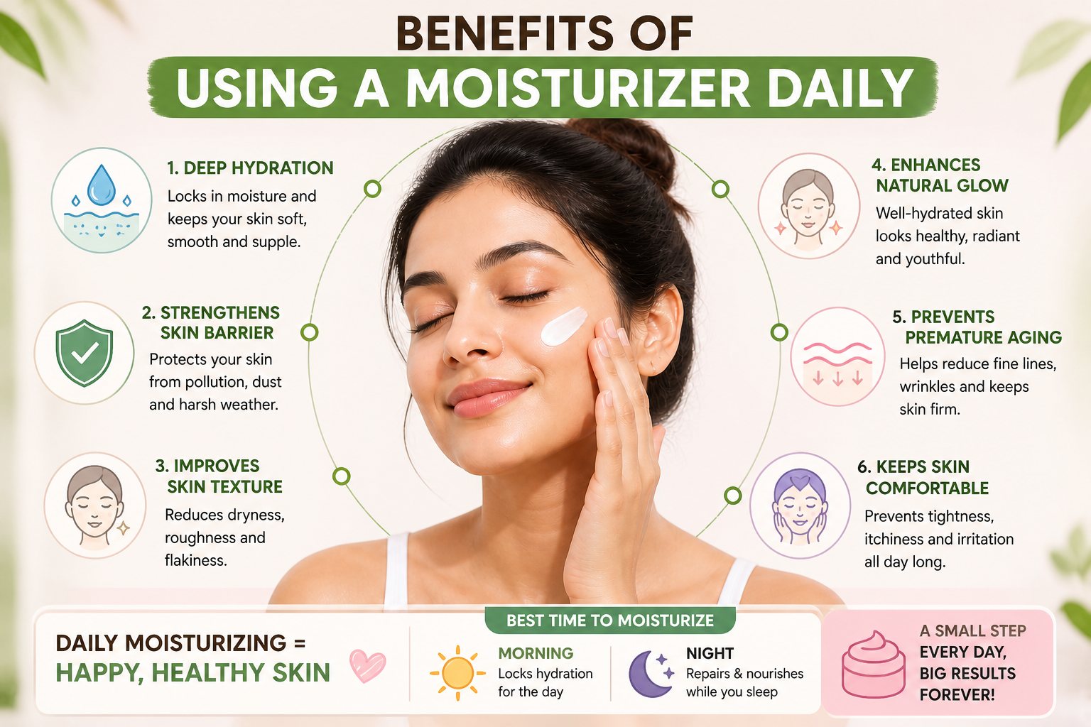 Benefits of Using a Moisturizer Daily