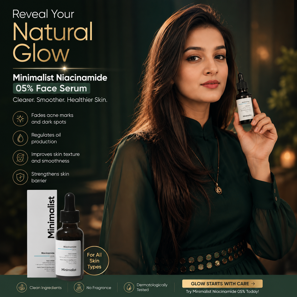 Minimalist Niacinamide 05% Face Serum