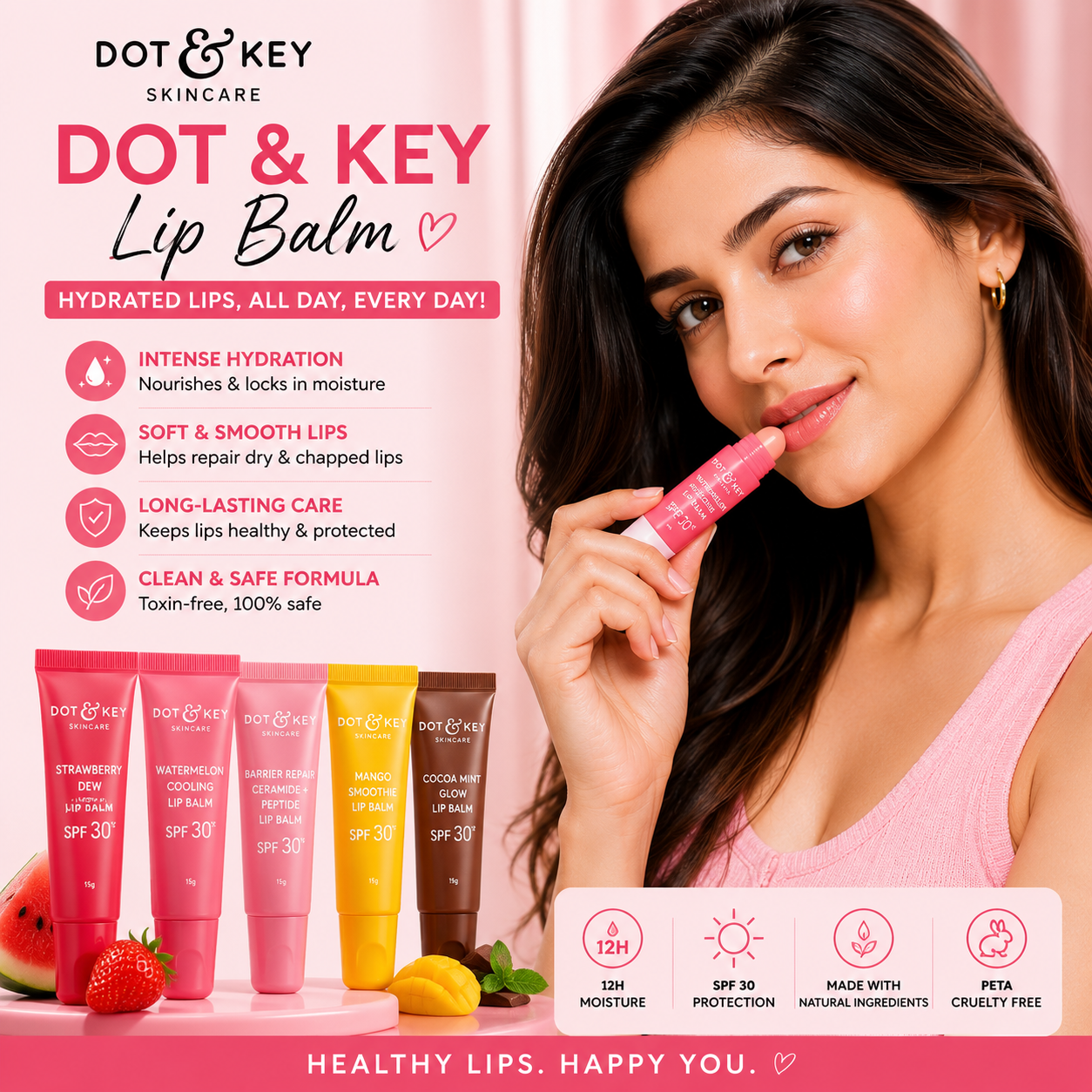 Dot & Key Lip Balm