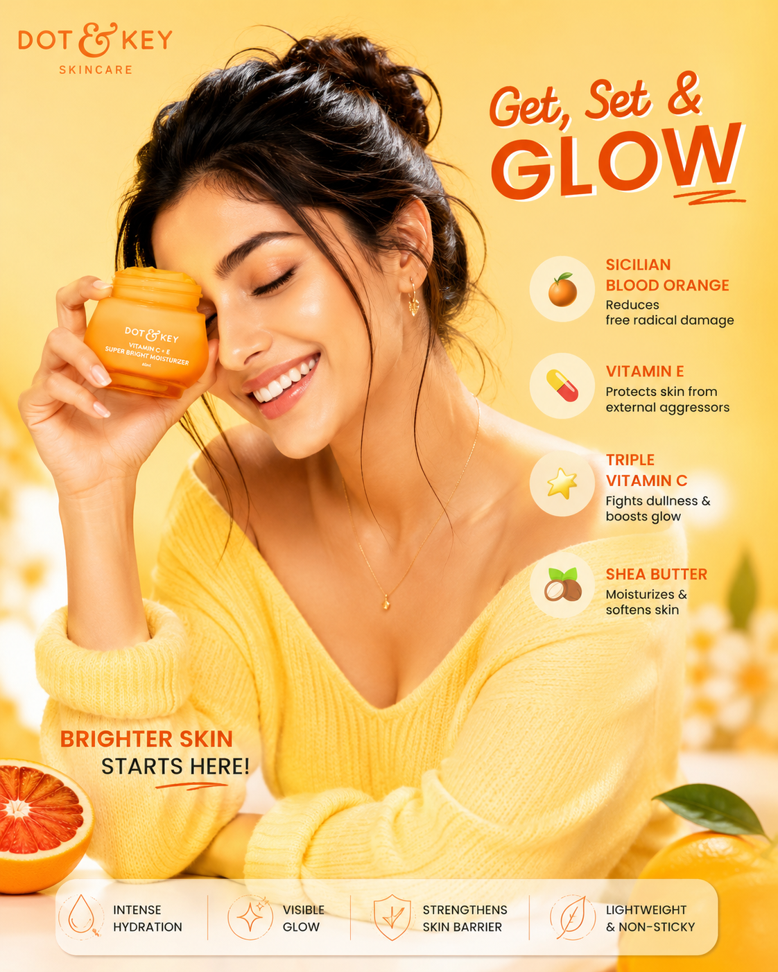 Dot & Key Vitamin C + E Super Bright Gel Moisturizer