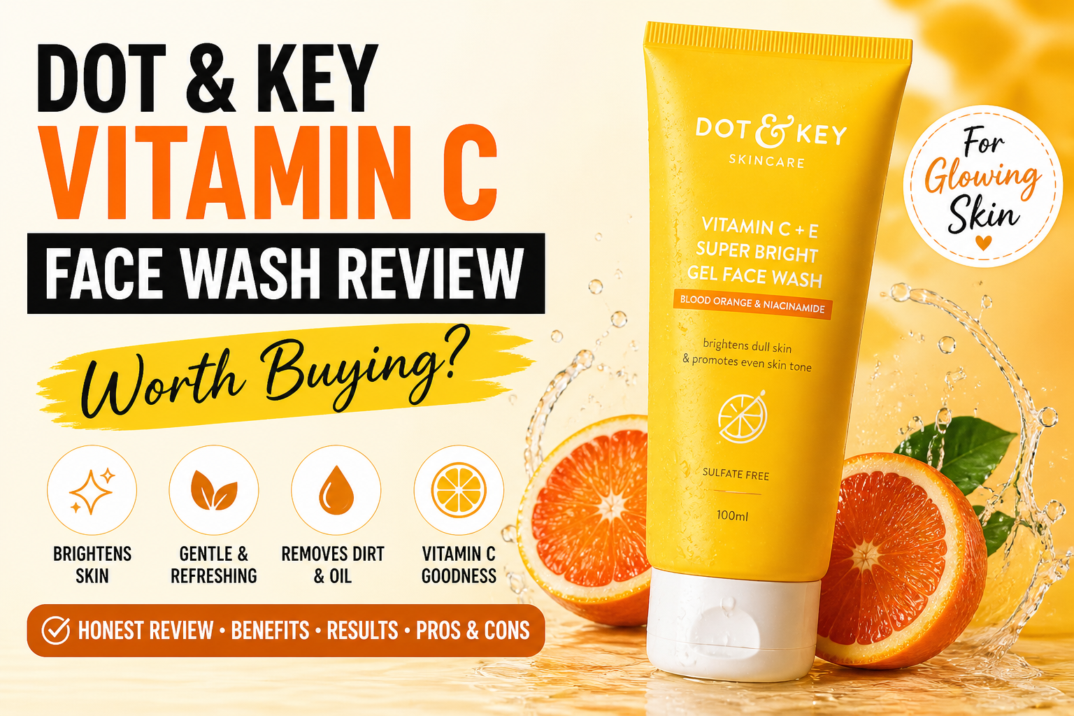 Dot & Key Vitamin C Face Wash Review