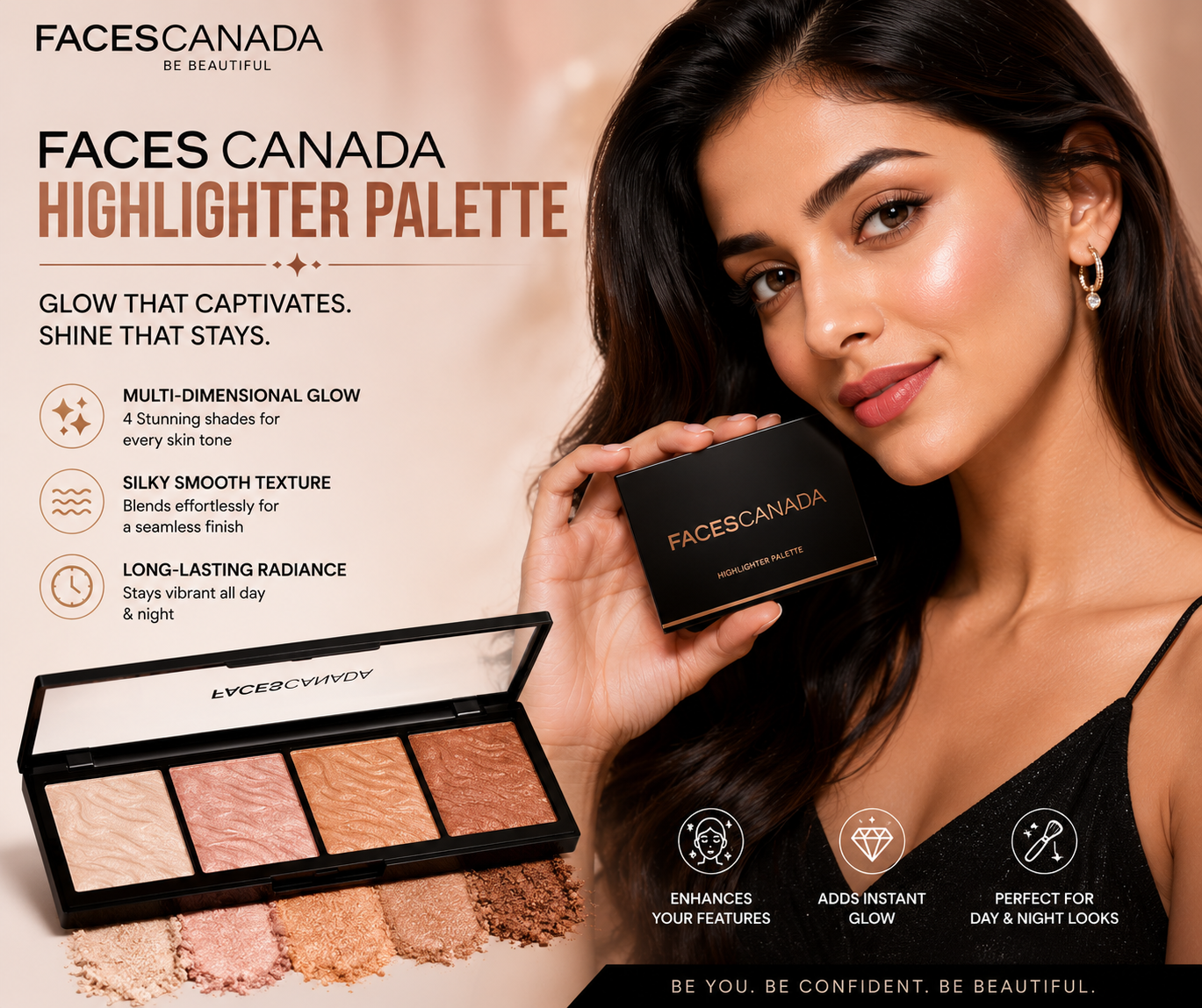 Faces Canada Highlighter Palette