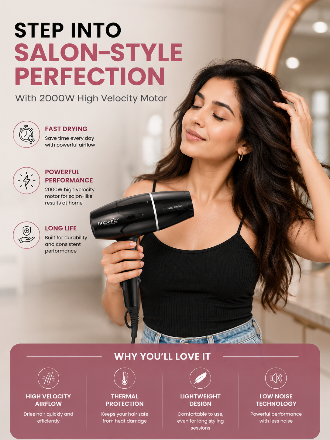 Ikonic Professional Blaze Hair Dryer Review