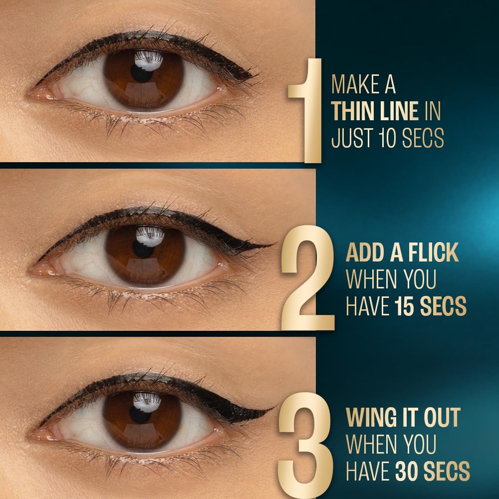 Lakme 9 to 5 Eyeconic Liquid Eyeliner - Intense Black
