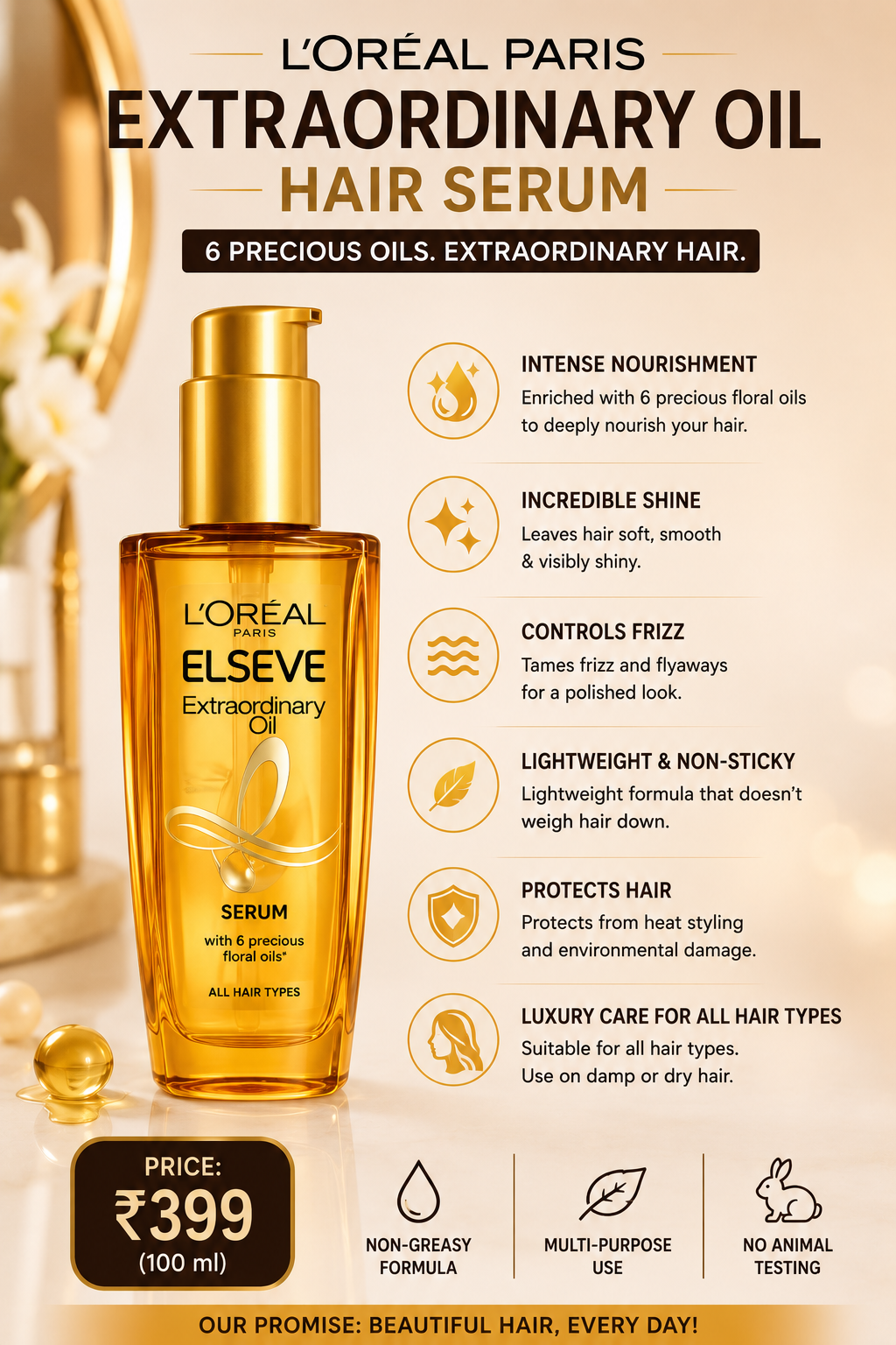 L'Oréal Paris Extraordinary Oil Hair Serum