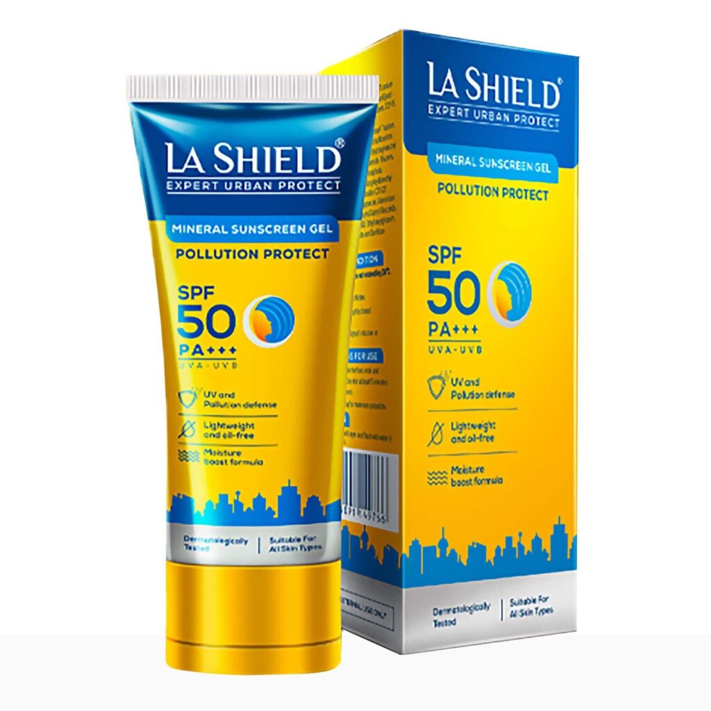 La Shield SPF 50 Gel Sunscreen