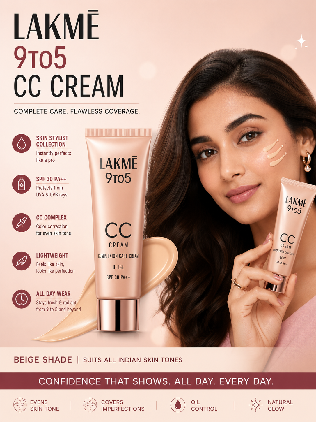 Lakme 9to5 CC Cream