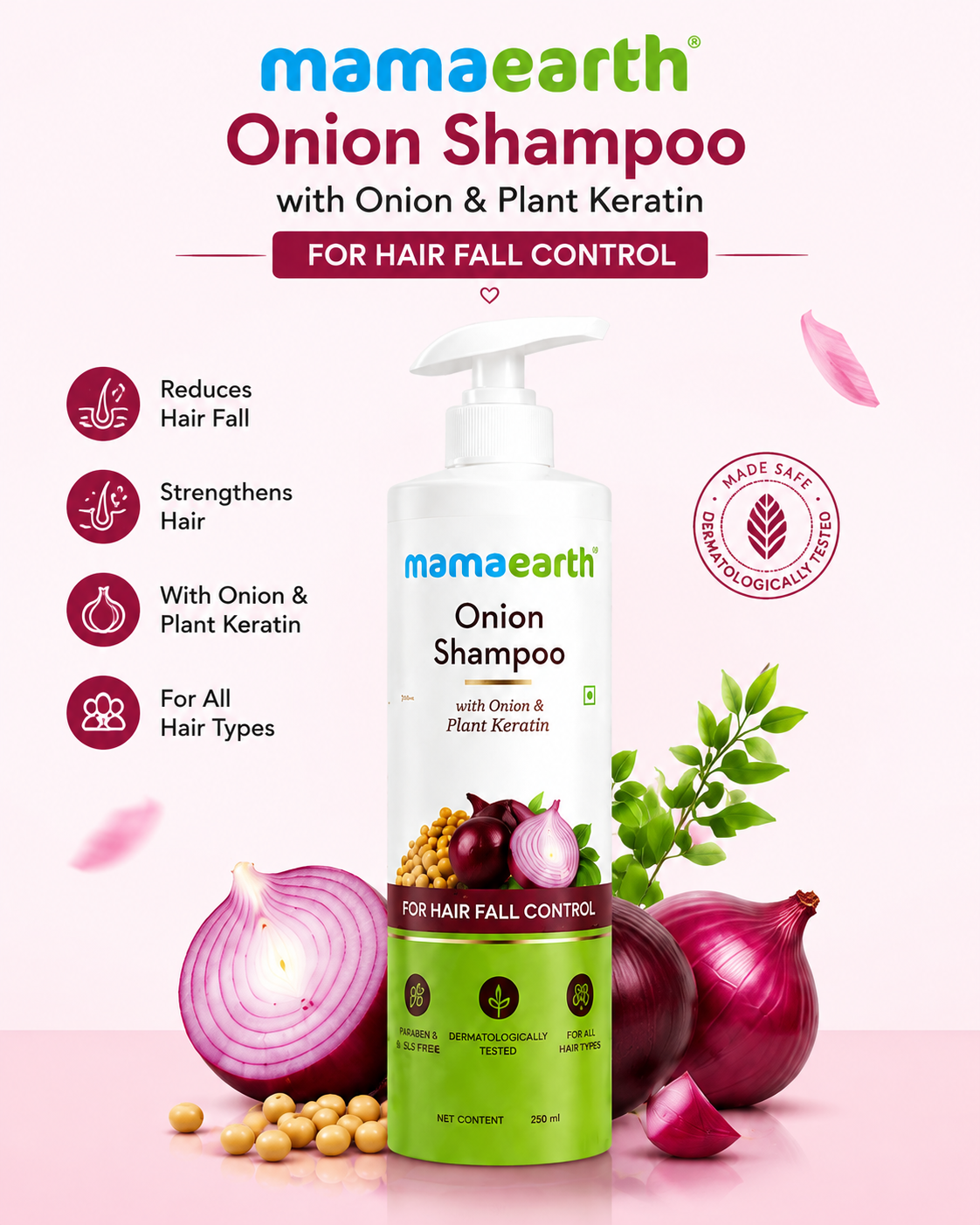 Mamaearth Onion Shampoo