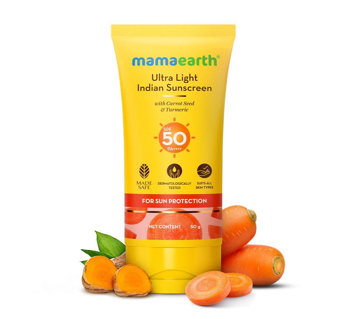 Mamaearth Ultra Light Indian Sunscreen SPF 50