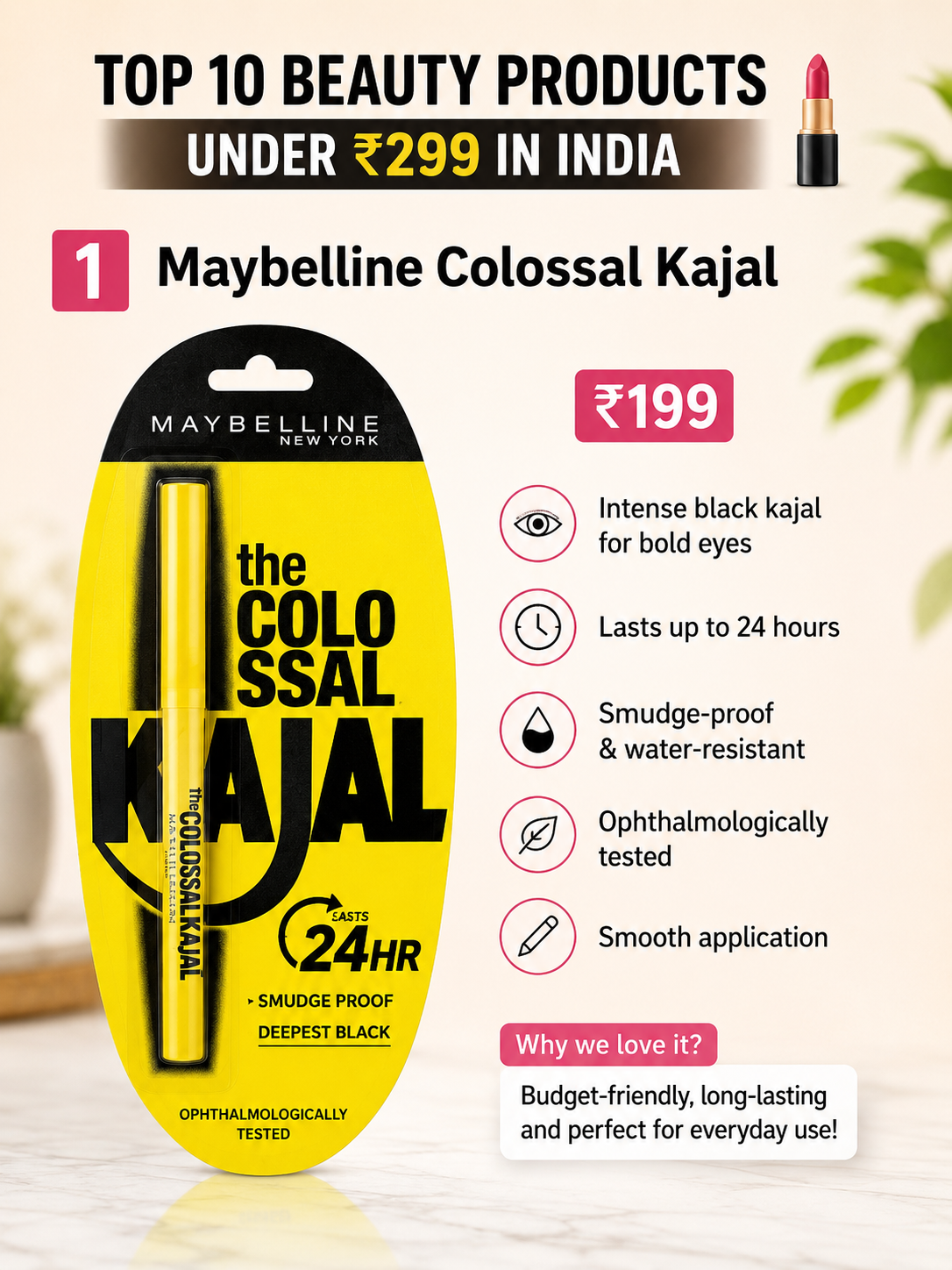Maybelline Colossal Kajal