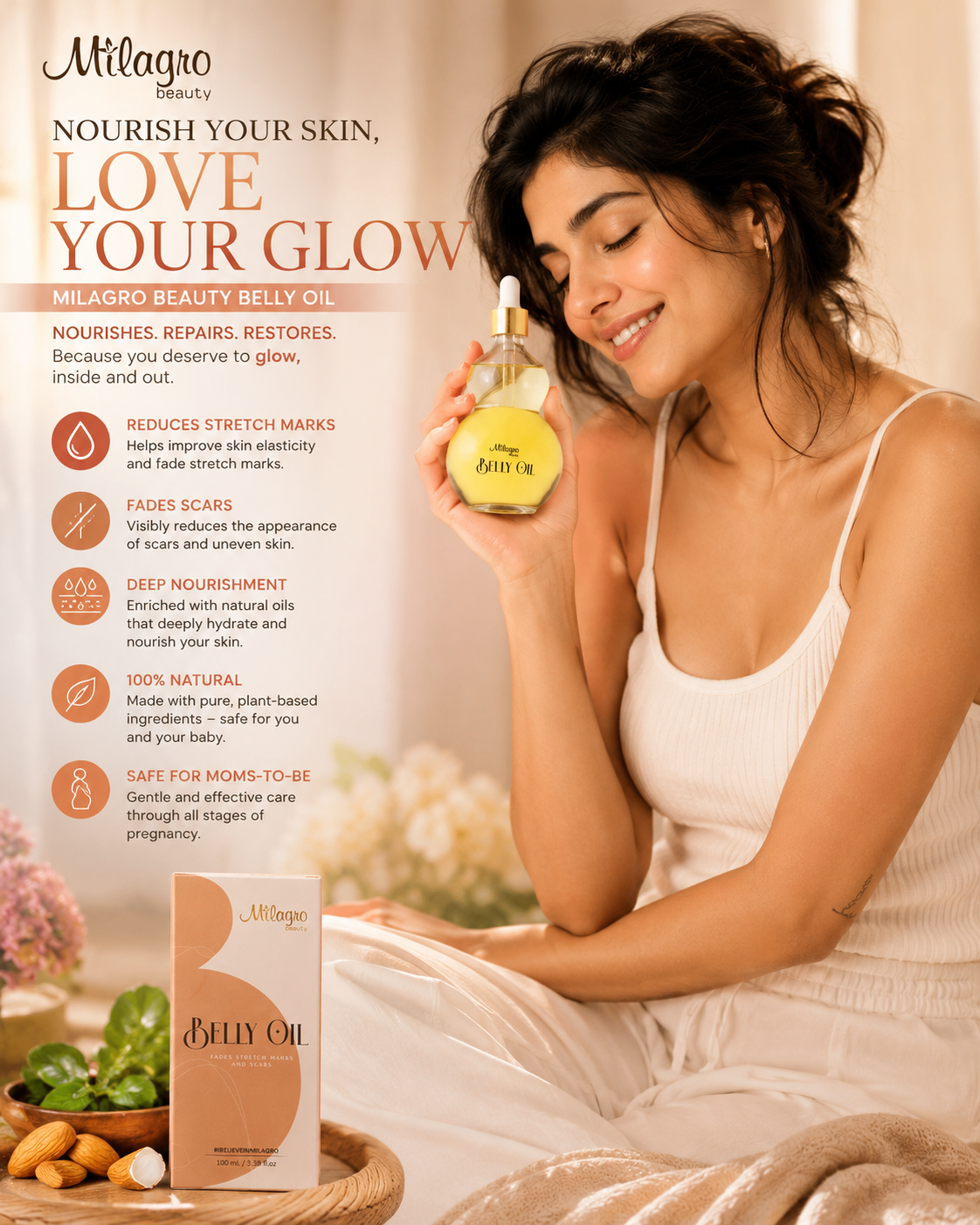 Milagro Beauty Belly Oil Review