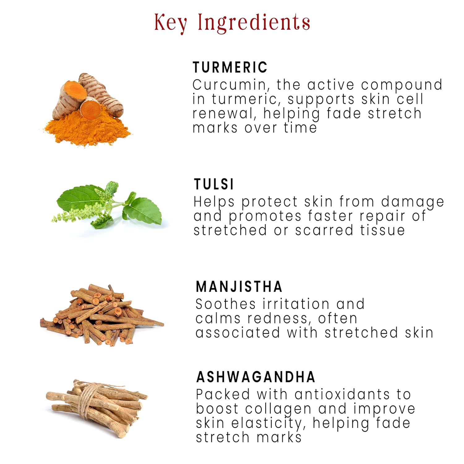 Key Ingredients & Benefits