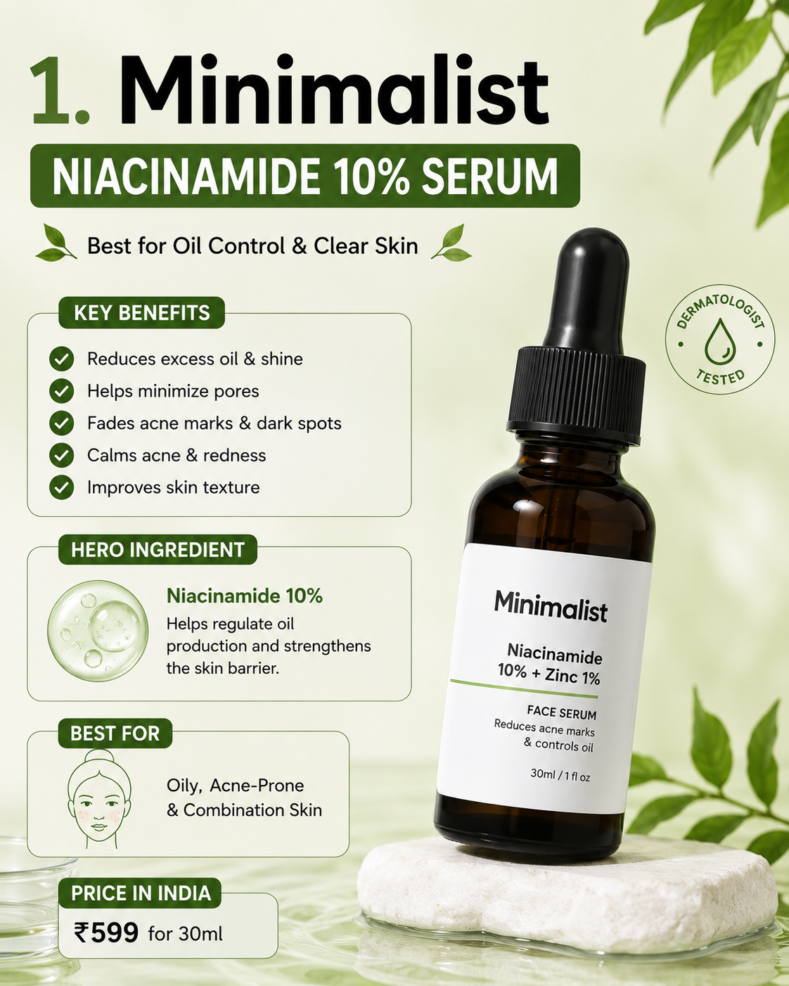 Minimalist Niacinamide 10% Serum