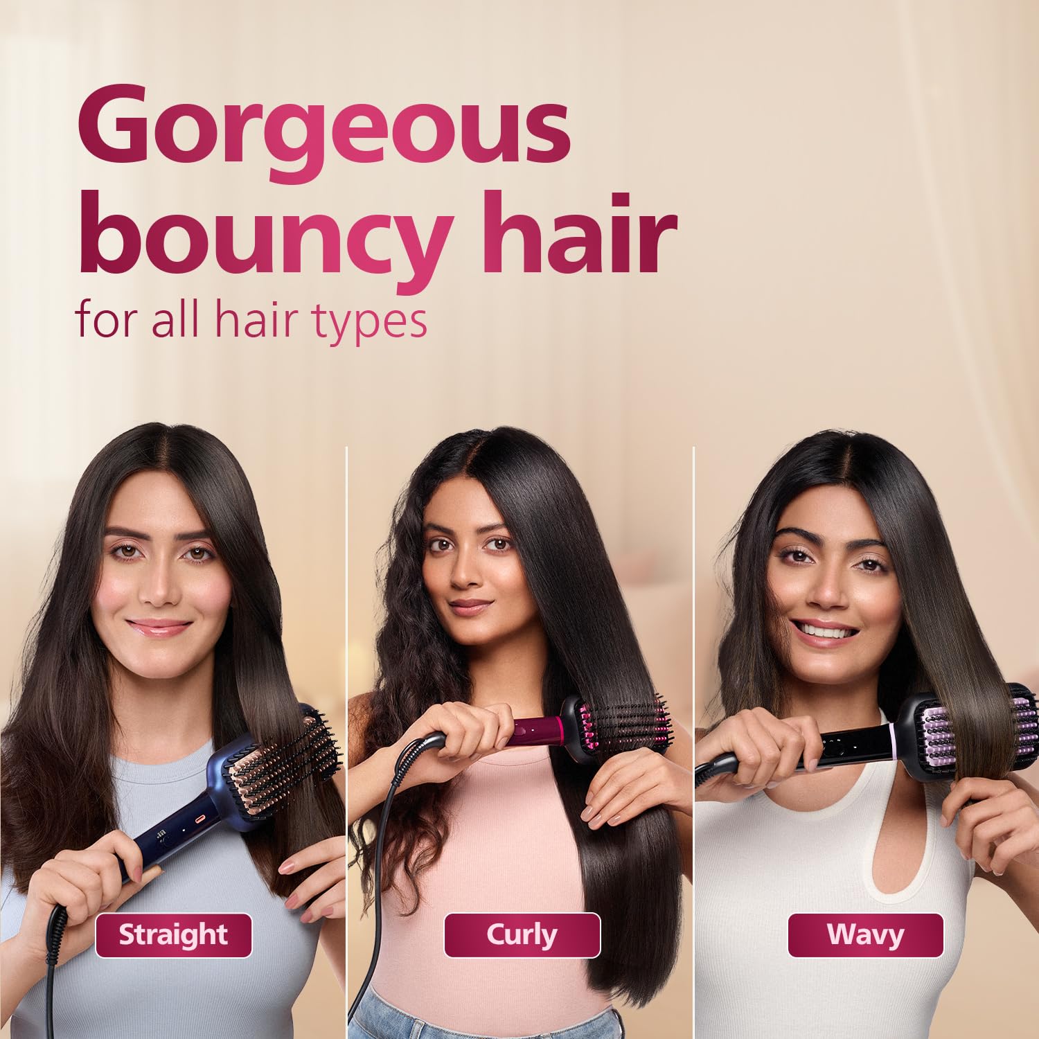 Philips Hair Straightener Brush