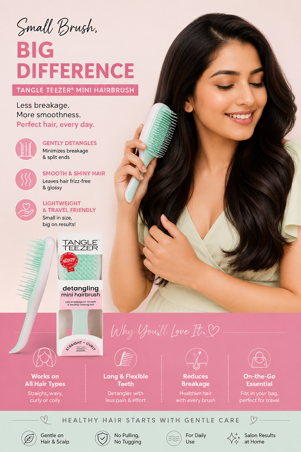 Tangle Teezer Wet Detangler Mini Marshmallow Review