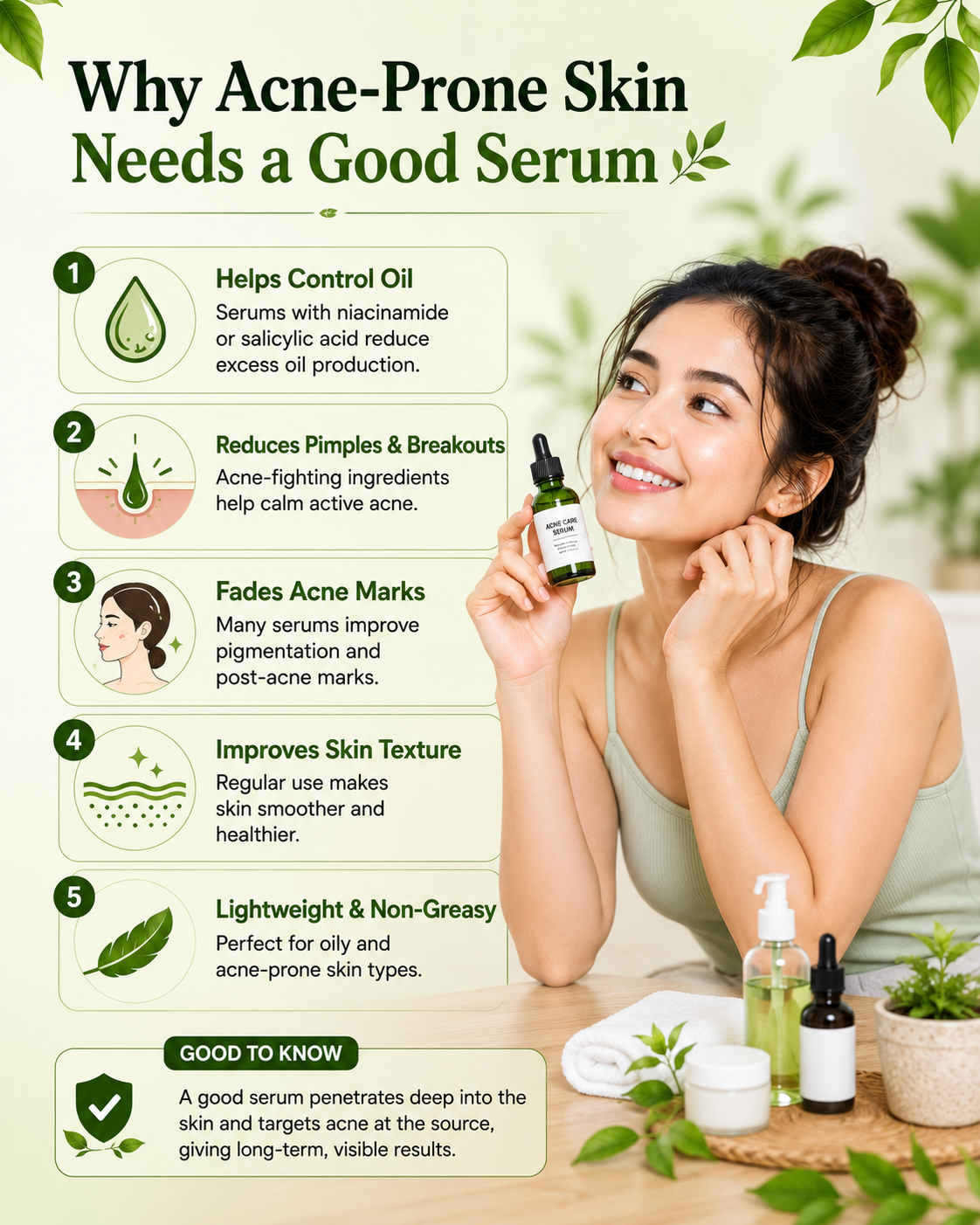 Why Acne-Prone Skin Needs a Good Serum 🌿