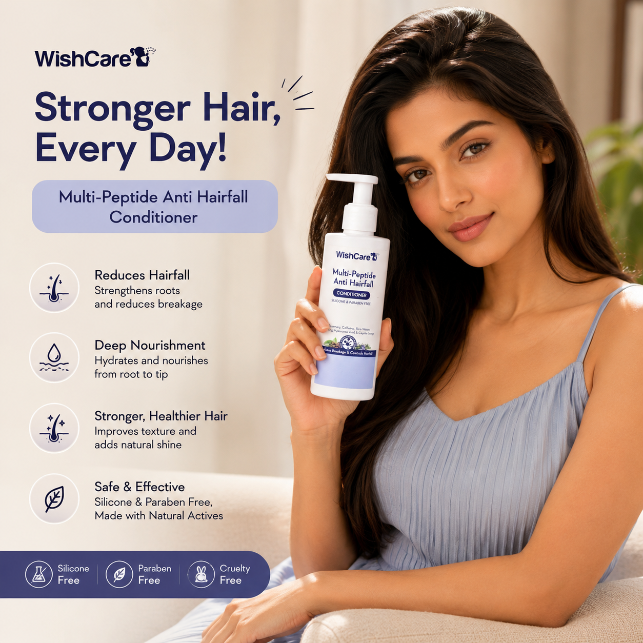 WishCare Multi Peptide Conditioner Review