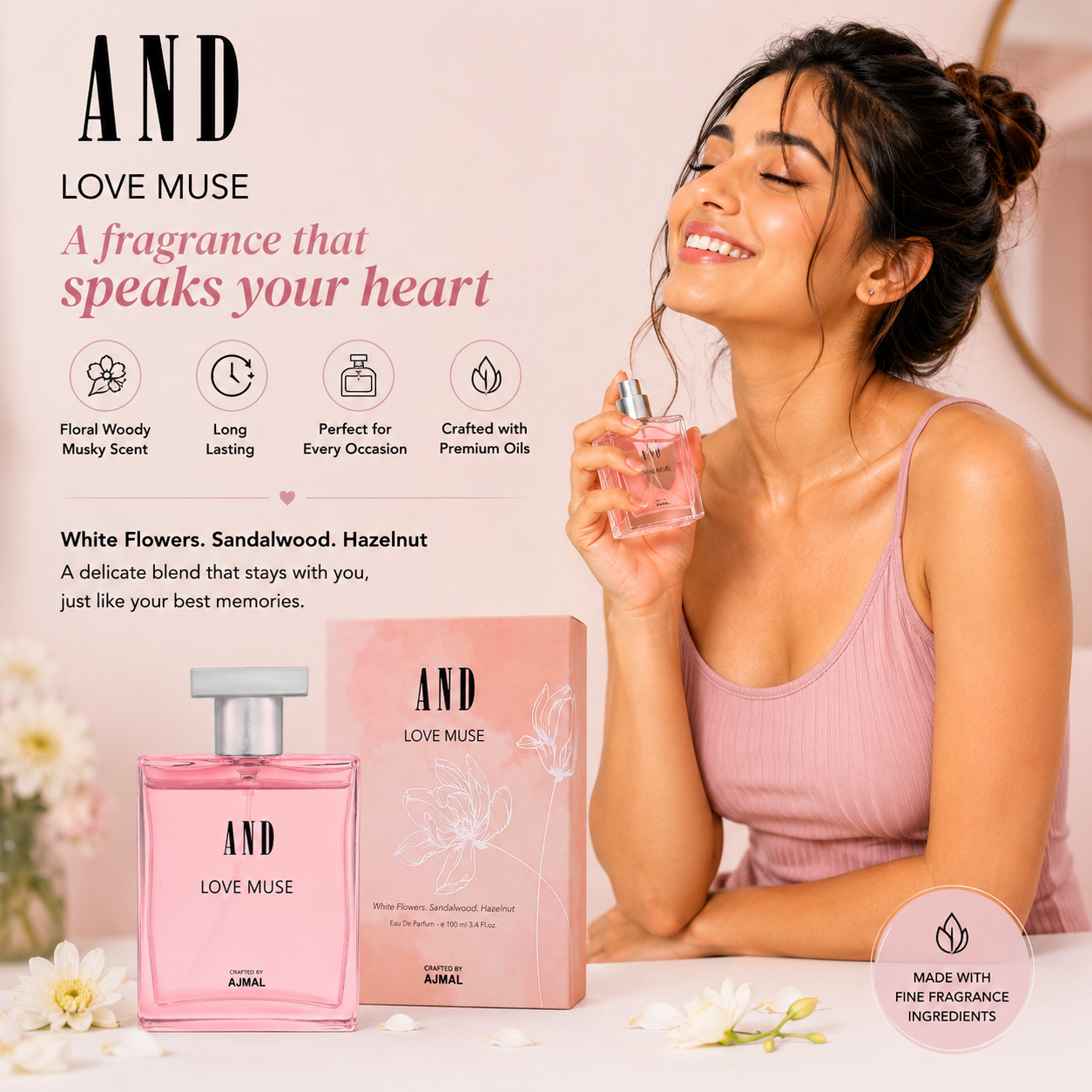 AND Love Muse Women Eau De Perfume Review