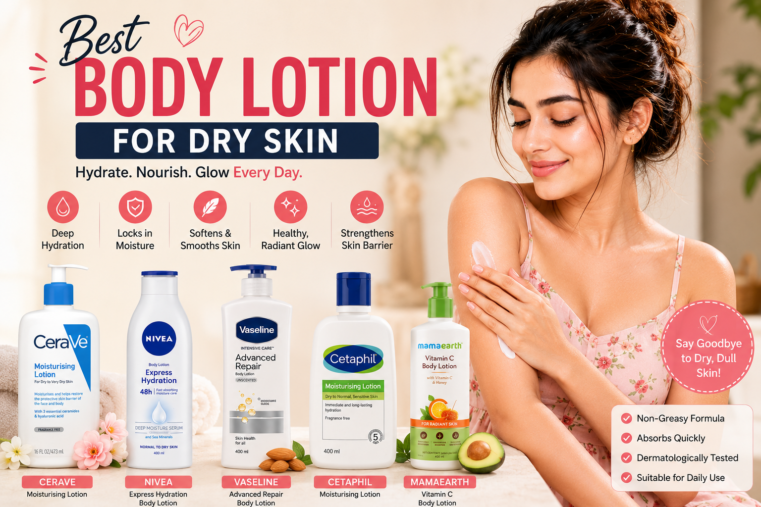 Best Body Lotion for Dry Skin