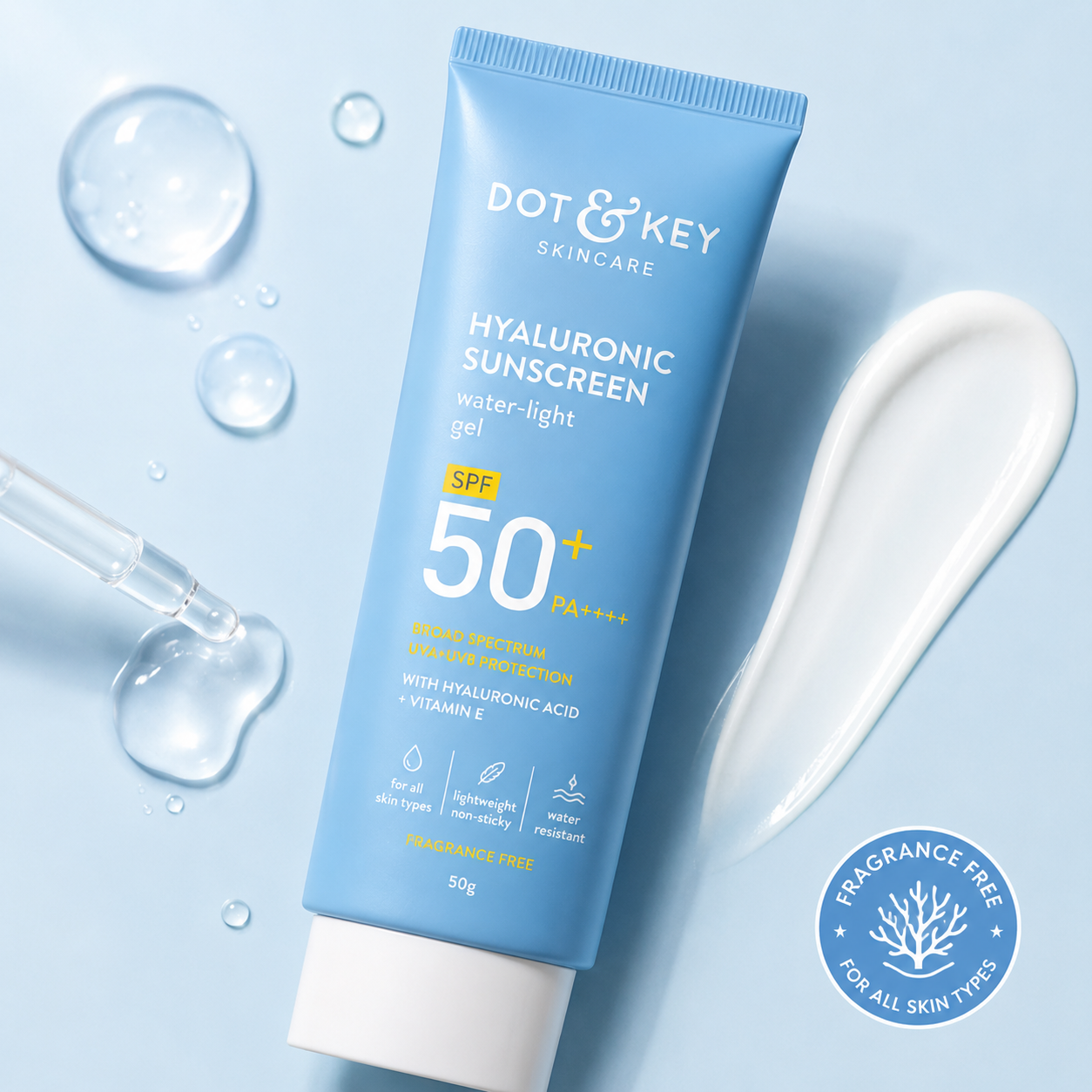 Dot & Key Hyaluronic Sunscreen SPF 50