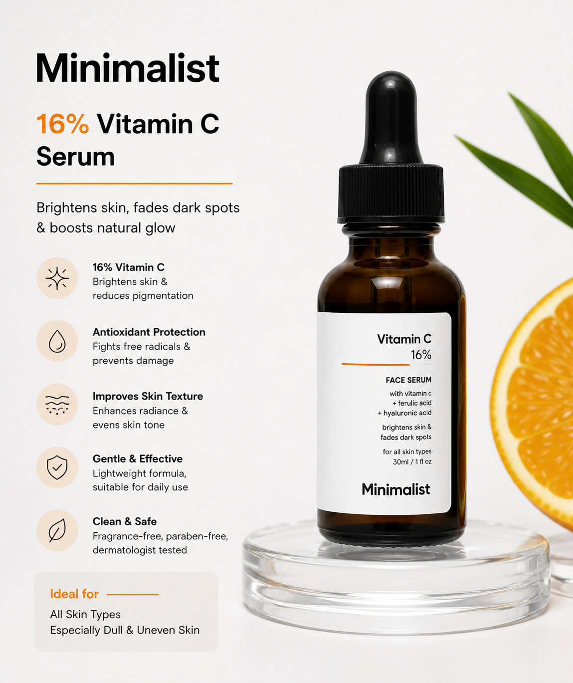 Minimalist 16% Vitamin C Serum