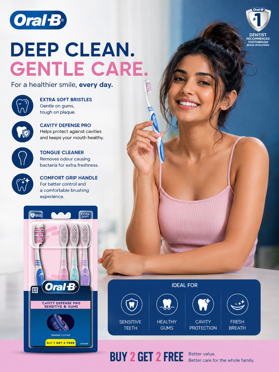 Oral-B Sensitive Teeth & Gums Pro Clean Extra Soft Toothbrush Review