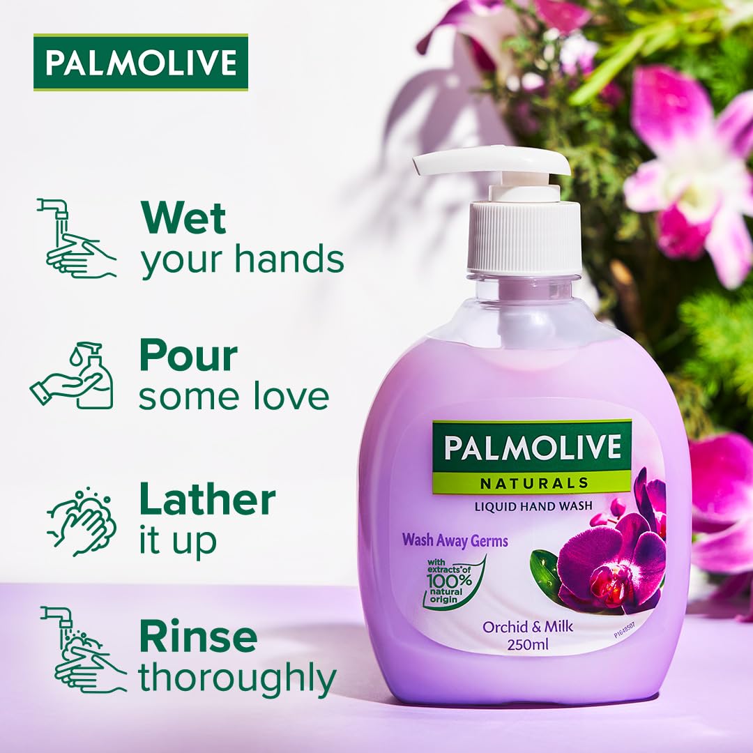 Palmolive Naturals Black Orchid & Milk Liquid Hand Wash