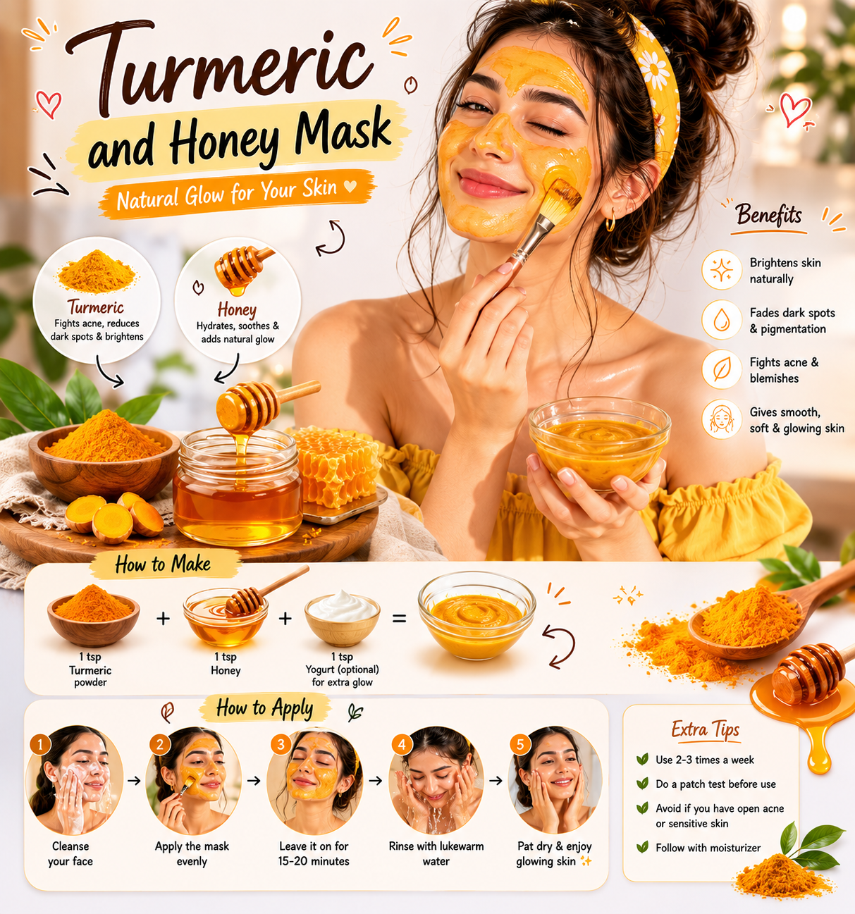Turmeric and Honey Mask
