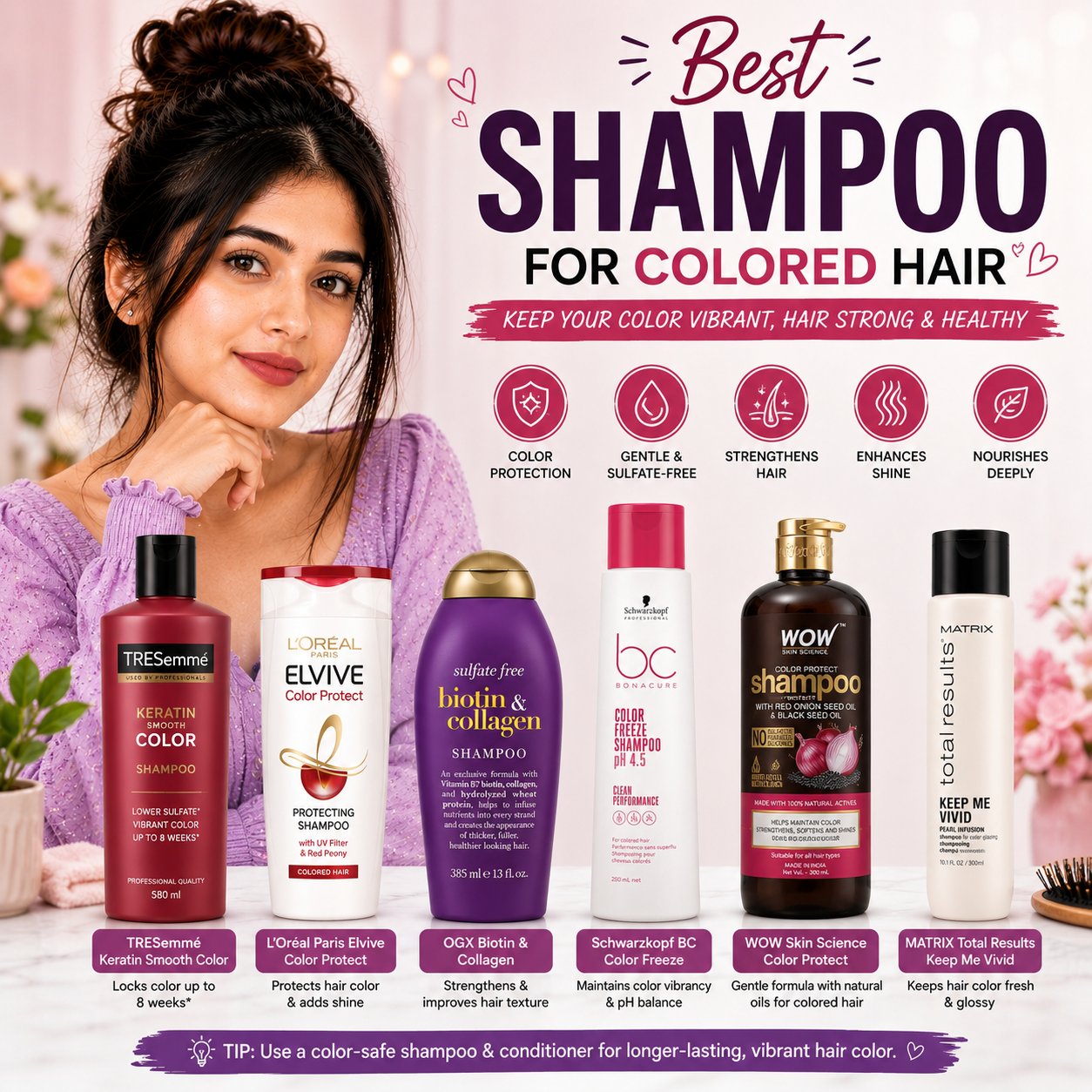 Best Shampoo for Colored Hair