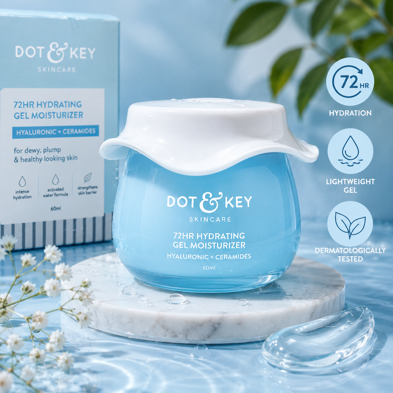 Dot & Key 72HR Hydrating Gel Moisturizer
