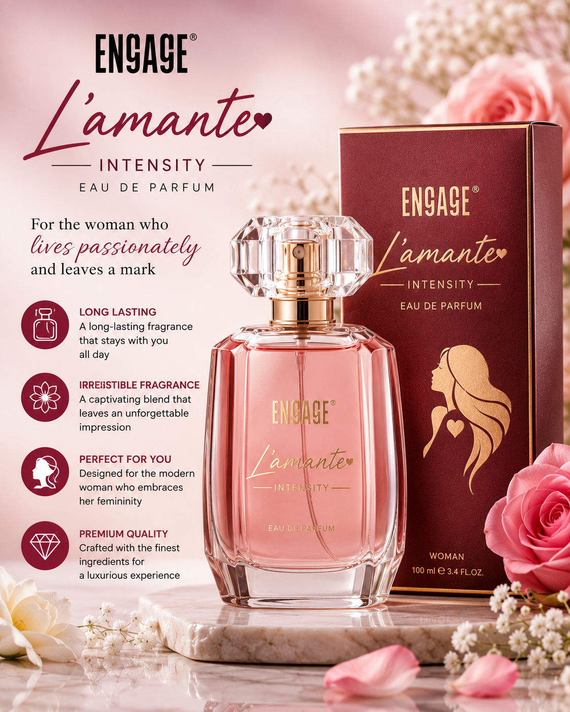 Engage L'Amante Intensity Eau De Parfum