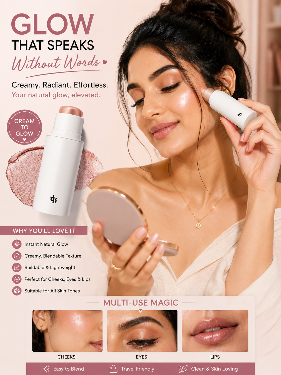 FAE Beauty Double Dew Highlighter Beam Review