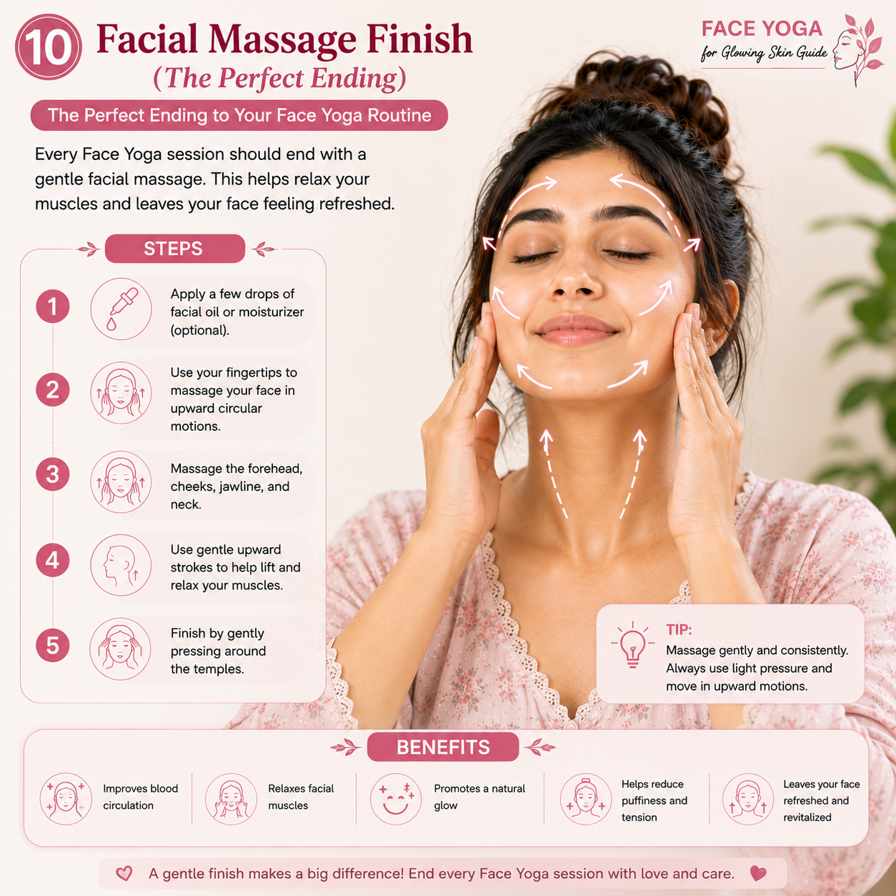 Facial Massage Finish (The Perfect Ending)