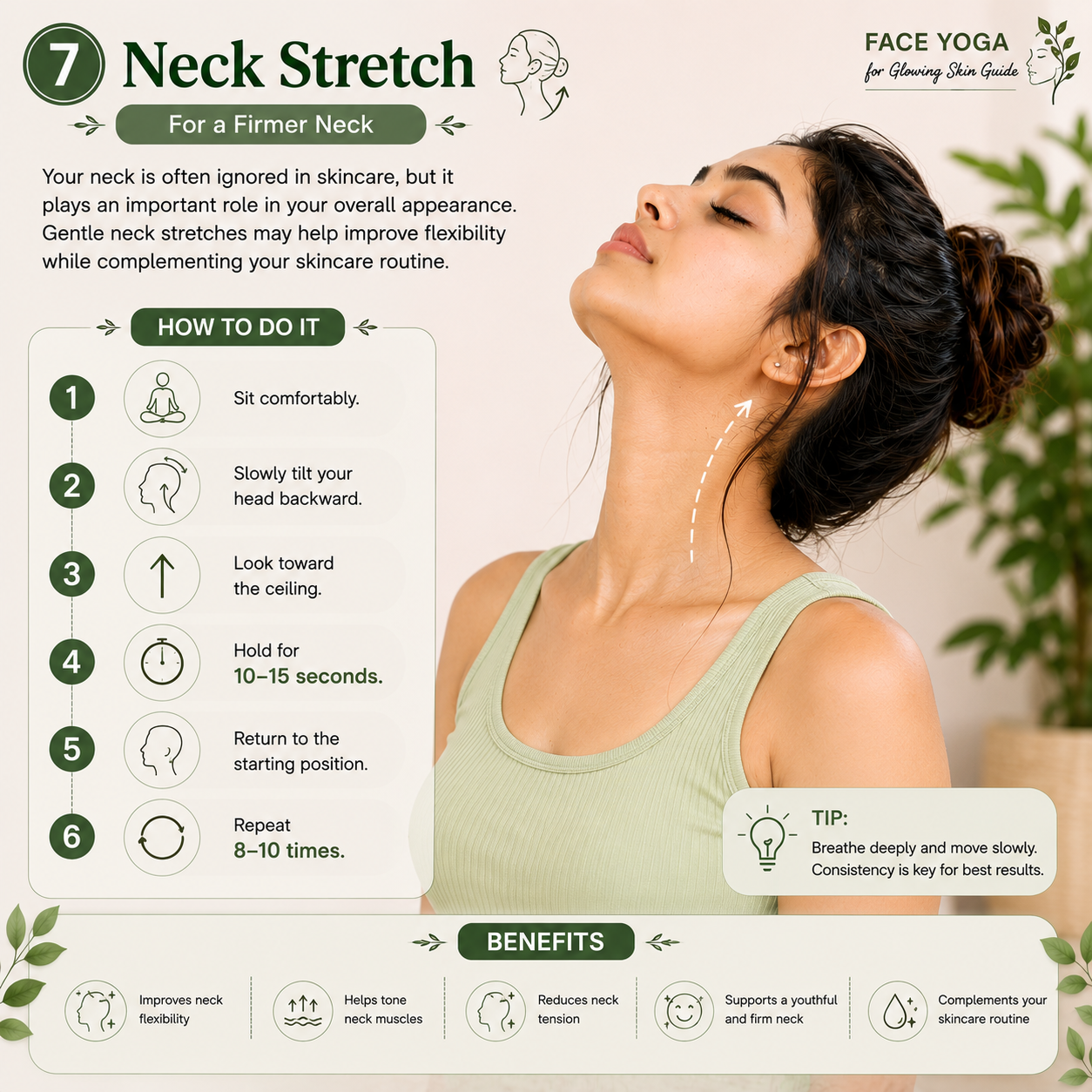 Neck Stretch (For a Firmer Neck)