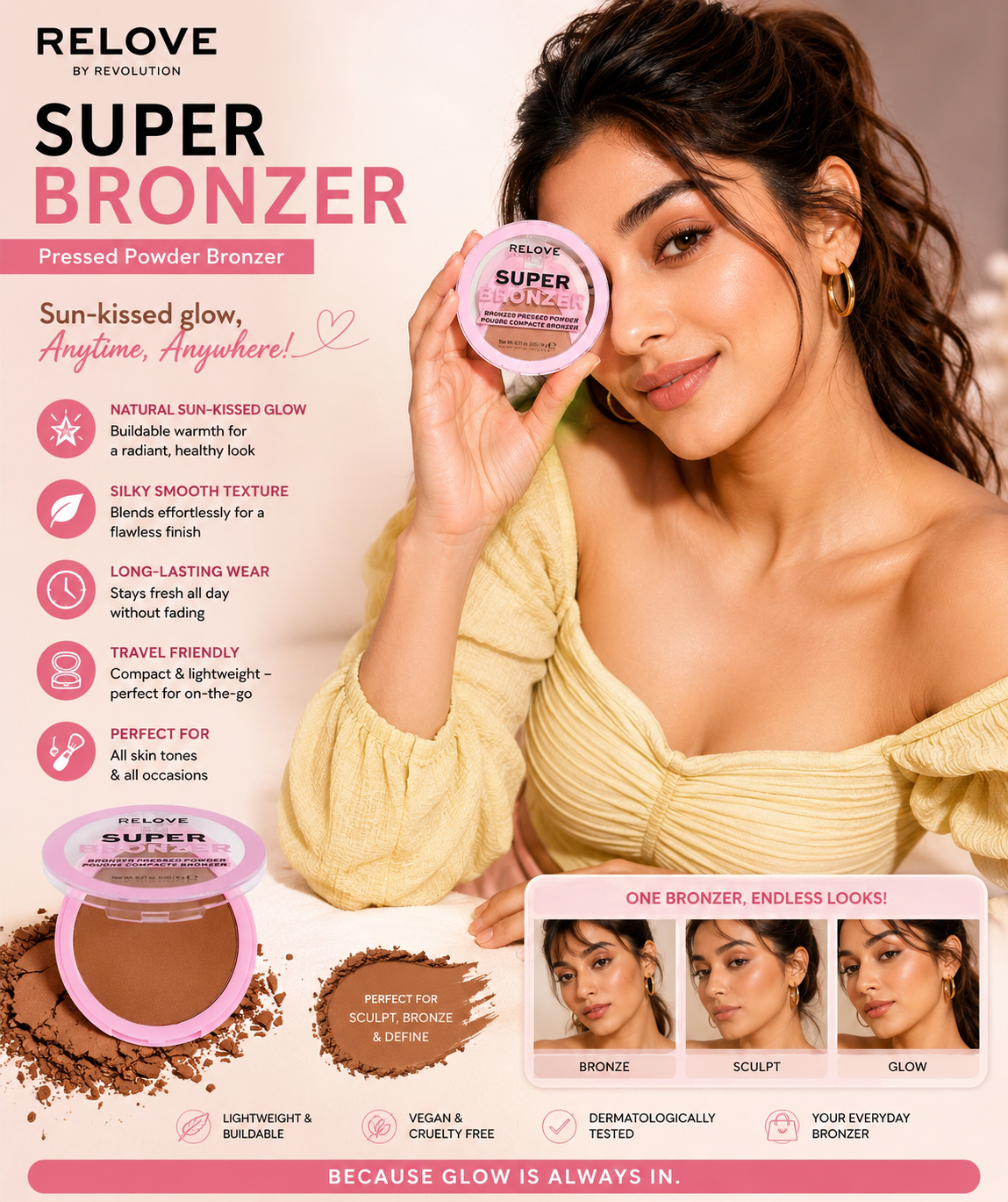 Revolution Relove Super Bronzer Oasis Review