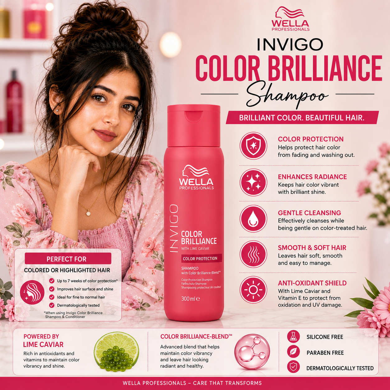 Wella Professionals Invigo Color Brilliance Shampoo