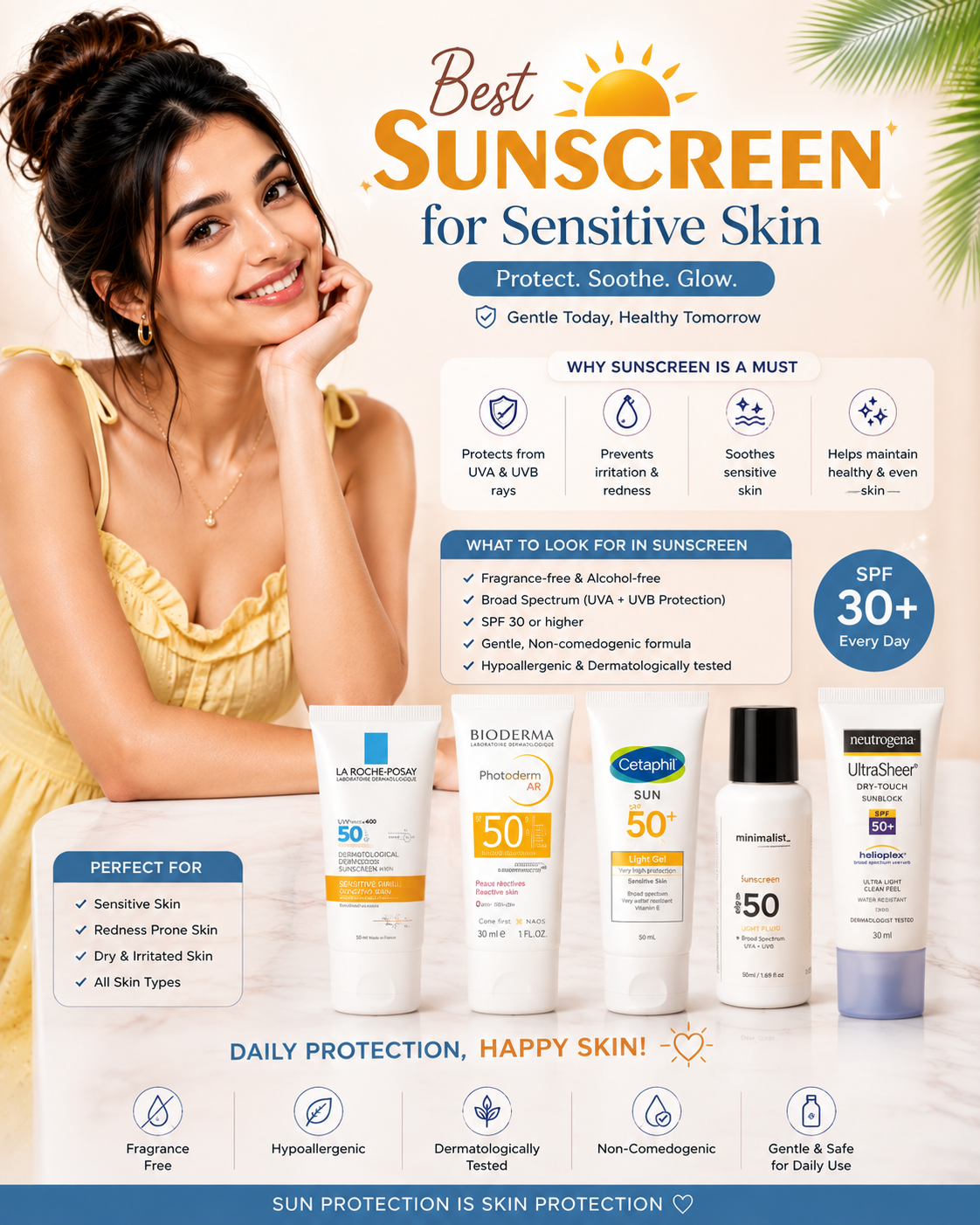 Best Sunscreen for Sensitive Skin