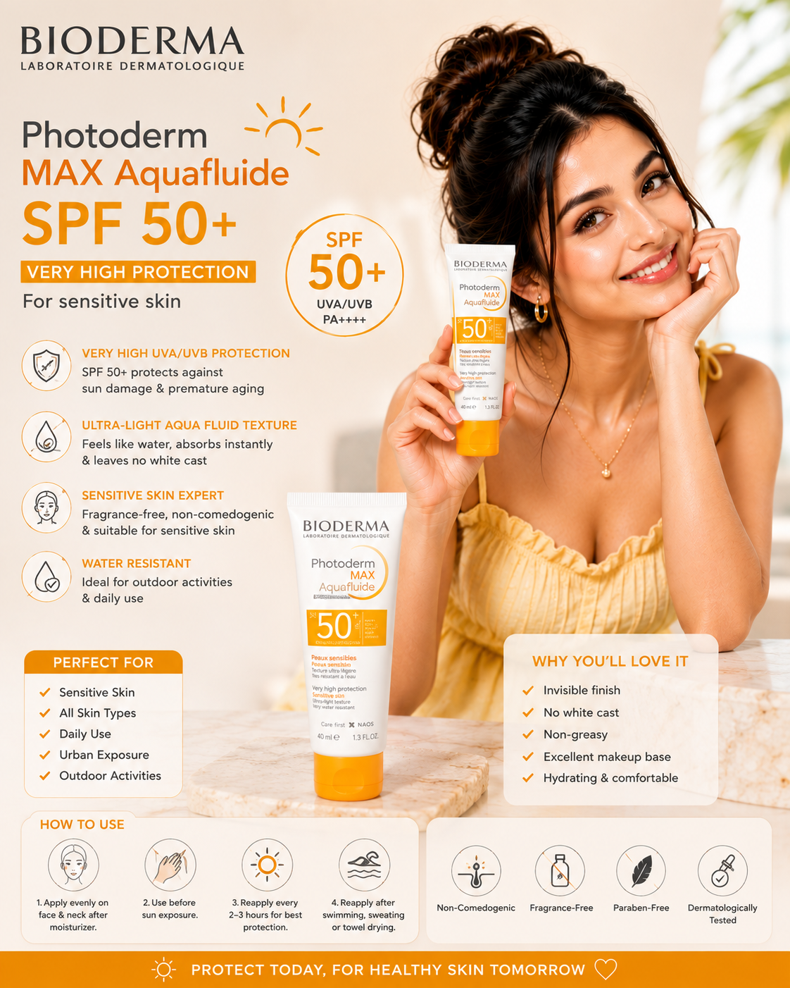 Bioderma Photoderm MAX Aquafluide SPF 50+