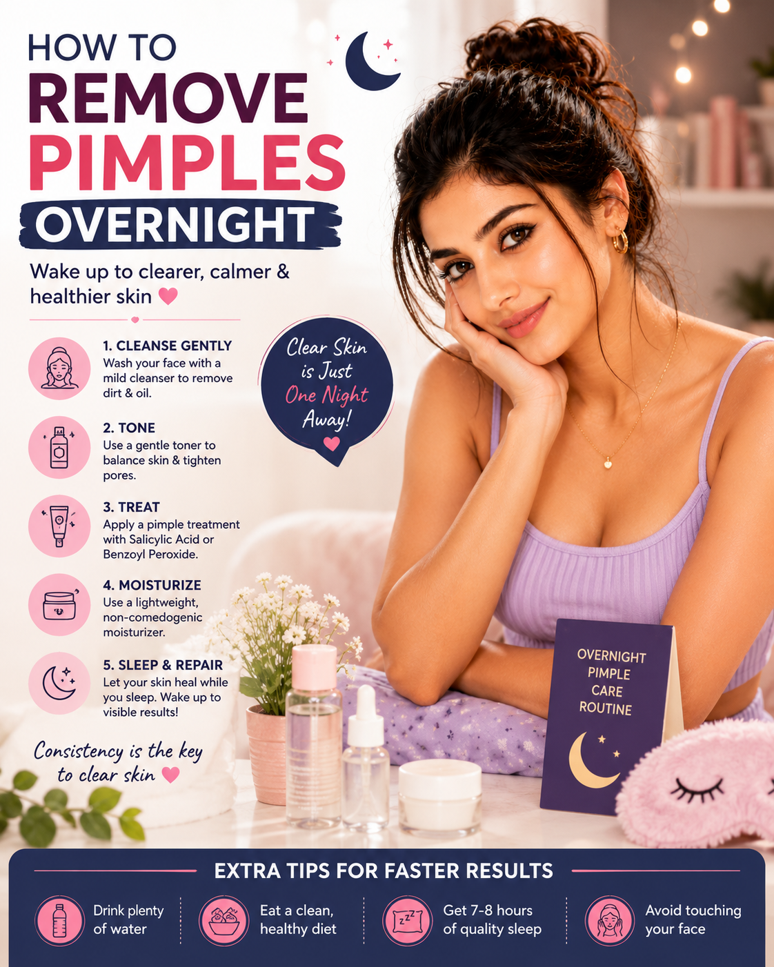 How to Remove Pimples Overnight