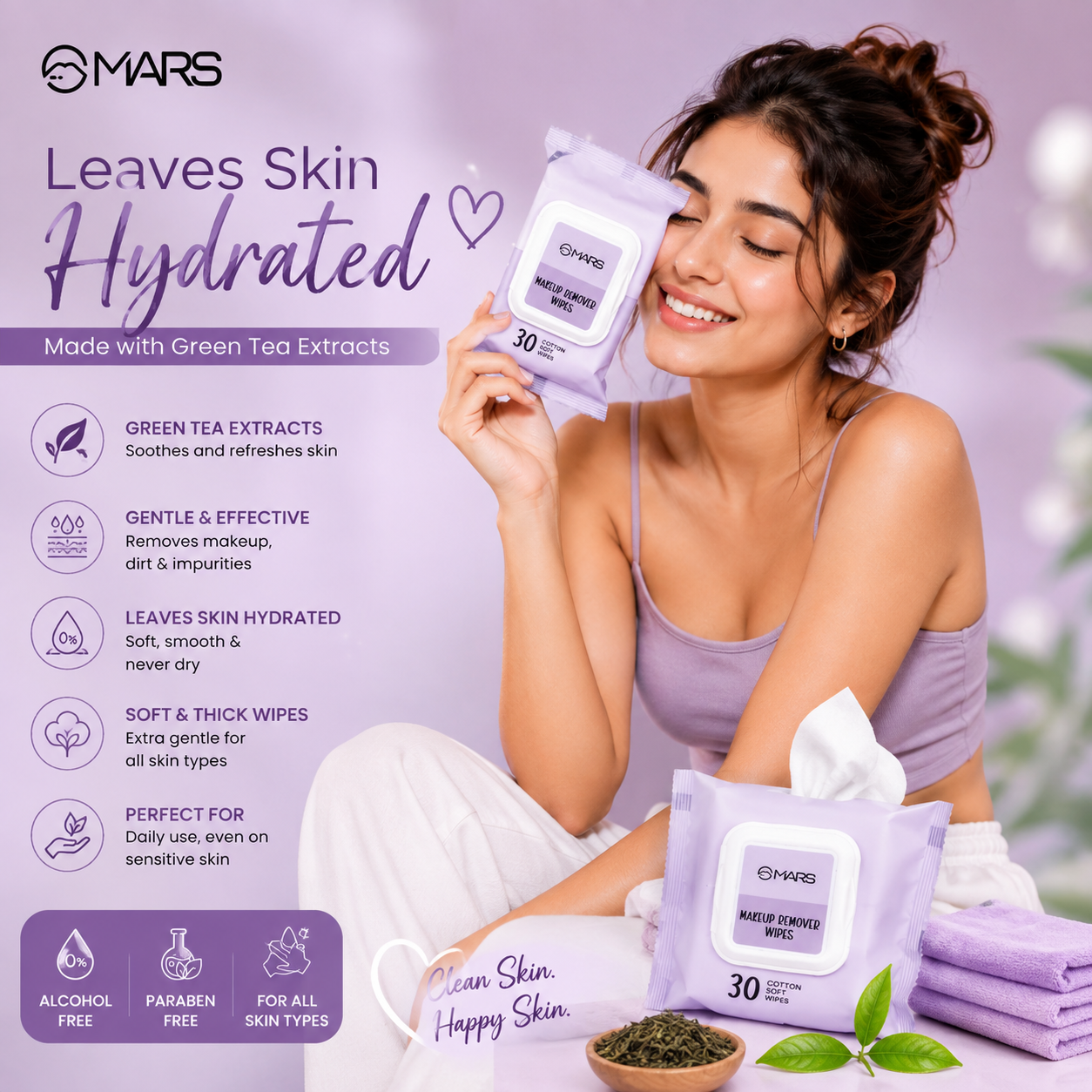 MARS Makeup Remover Wet Wipes Review