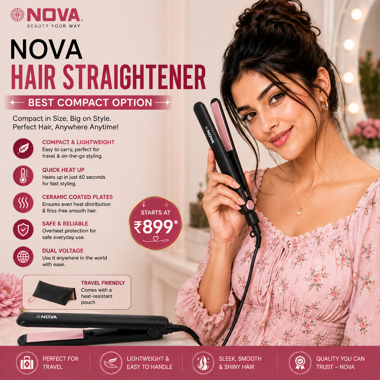 Nova Hair Straightener